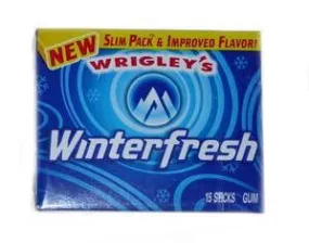 Wrigley's Winterfresh Gum Plenty Pack